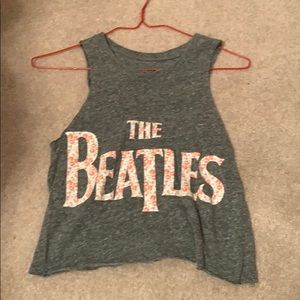 Beatles Muscle Crop Top
